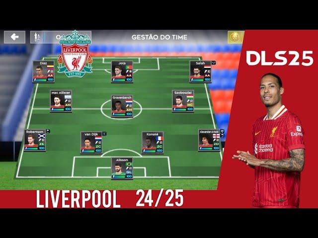 󠁧󠁢󠁥󠁮󠁧󠁿 LIVERPOOL FC 24/25 - DLS 19 Mod 25 DOWNLOAD