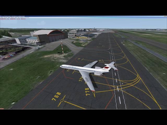 FSX | ИЛ 62 | IL 62 | Полет по НВ-ПБ | Программный заход по САУ | UUEE - UUDL | Full flight