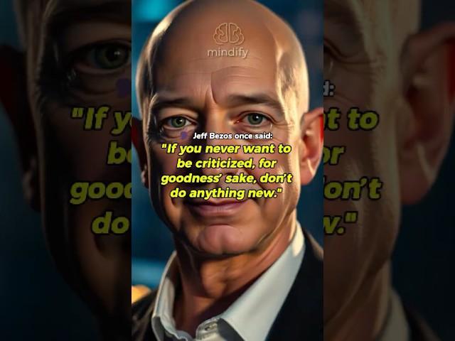 Jeff Bezos’ Secret to Success – Ignore the Haters & Build Your Vision!