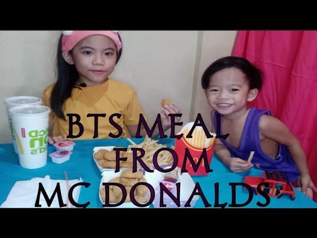 BTS MEAL FROM MCDONALDS | PRECIOUS JEWEL OF SOUTHEAST ASIA