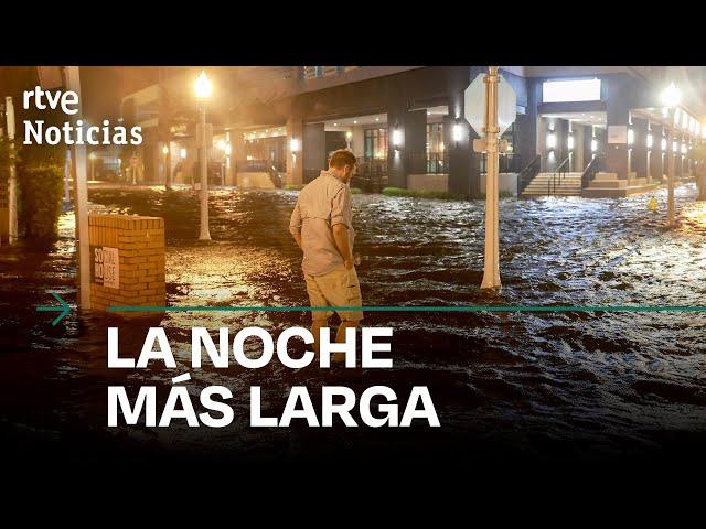 HURACÁN MILTON: Así ha sido su PASO por la COSTA OESTE de FLORIDA al TOCAR TIERRA | RTVE Noticias