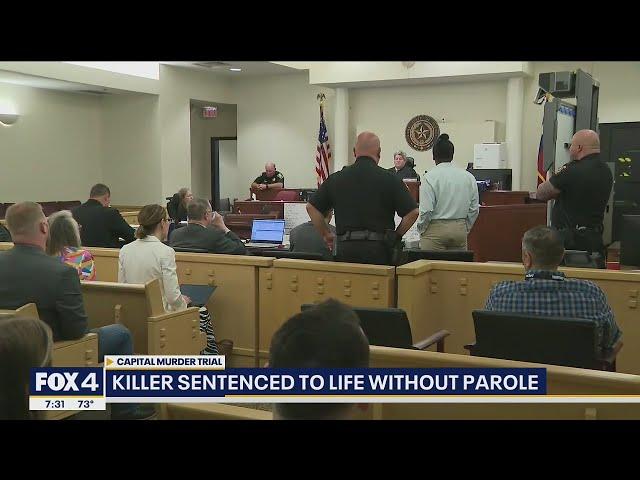 Man gets life without parole for Fort Worth officer's death