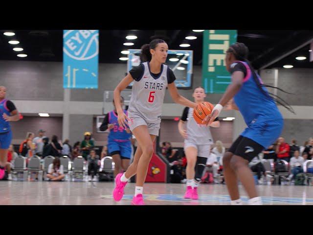 One of the top players in the '25 class, Jazzy Davidson is dominating in her first year in the EYBL