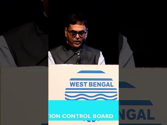 An inspiring speech by Dr. Rajesh Kumar, IPS, Member Secretary, West Bengal Pollution Control Board