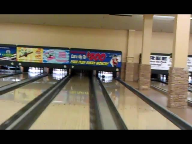 My Dad picks up the spare!