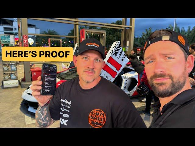 HATERS SAID WE FAKED THIS … *GUMBALL 3000 BTS*