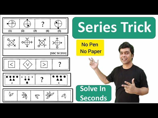 Series Tricks | Logical & Reasoning Questions | Reasoning Tricks | Maths Tricks | imran sir maths