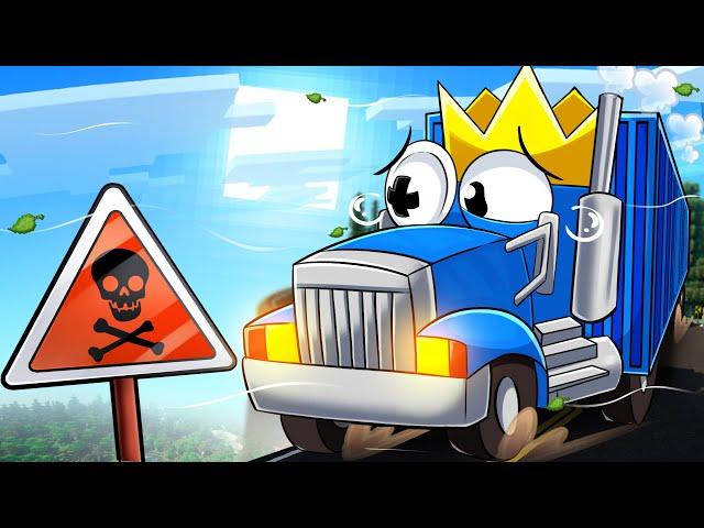 BLUE'S DANGEROUS TRUCK DRIVER SIMULATOR! (Minecraft)