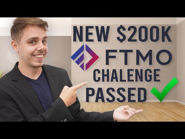 200k FTMO Challenge PASSED in 2 Manual Trading Days | How To Pass FTMO Challenge?