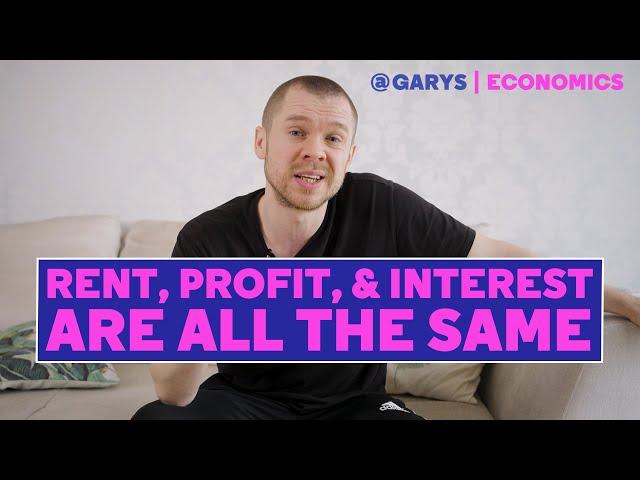 Rent, Profit and Interest Are All The Same