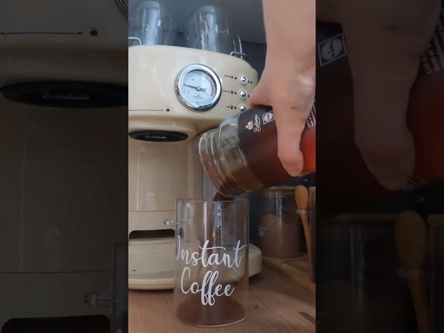 COFFEE CORNER RESTOCK ASMR #shorts - Let's restock my Coffee Station! | Claudia Greiner