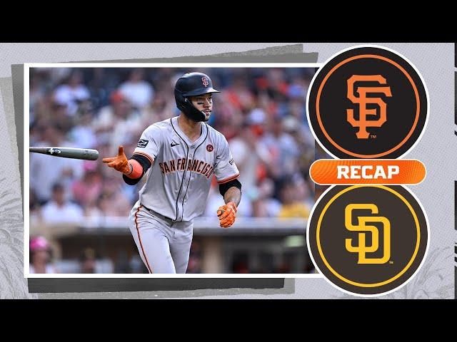 Giants vs. Padres Game Highlights (9/7/24) | MLB Highlights