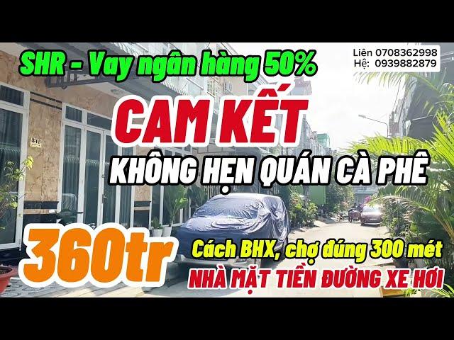 Nhà Hóc Môn giá rẻ 2025 đúng 360 triệu Sổ hồng riêng I Nhà đất Hóc Môn mới nhất trả góp chính chủ
