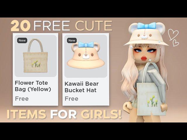 HURRY GET 20 CUTE FREE ITEMS FOR GIRLS NOW!