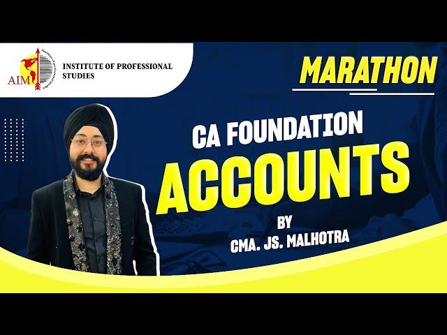 ACCOUNTS MARATHON / CA-FOUNDATION / SEP 2024