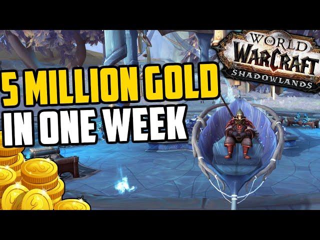 I MADE 5 MILLION GOLD IN ONE WEEK - Here's how | Shadowlands Goldmaking