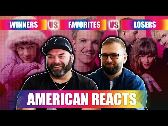 American Reacts to Eurovision: Winners, Favorites & Losers