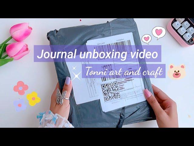 my new unboxing craft item / journal items unboxing / sticker unboxing / soft clay unboxing