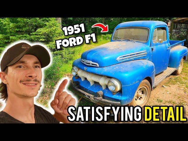 I Detailed a Classic Ford Pickup Truck thats been Collecting Dust for YEARS