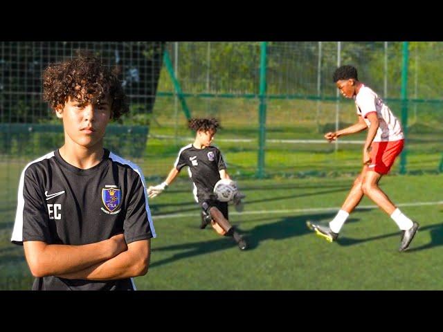 I Put An Academy Midfielder In Goal! - Football Tournament