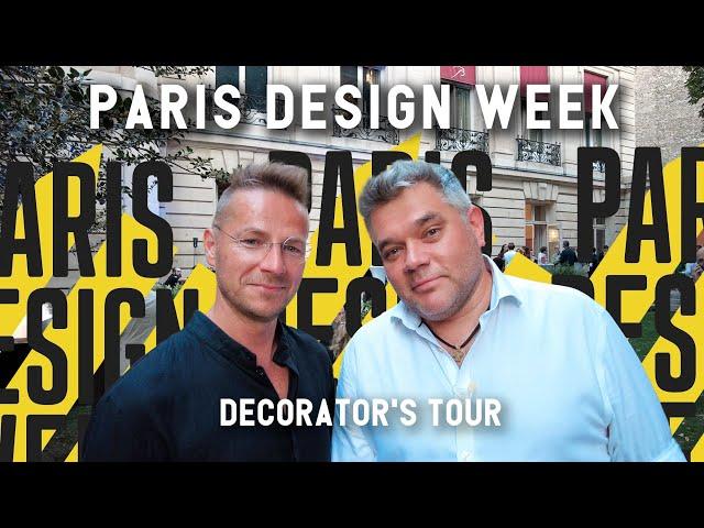 Paris Design Week with the decorator Maxim Languev
