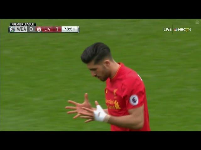 Emre Can vs West Brom (A) 16/17