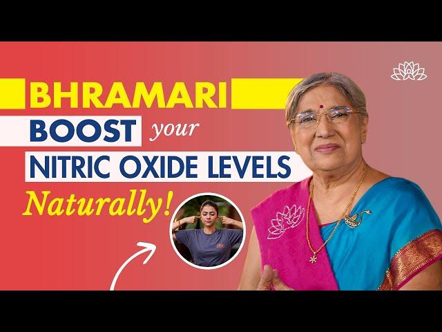Bhramari pranayama | Boosting the nitric oxide | Breathing technique