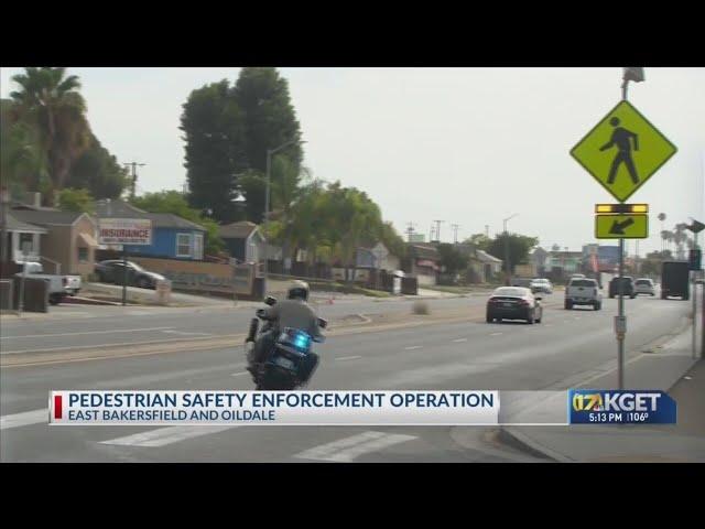 CHP issues 50 citations in Pedestrian safety Enforcement Operation