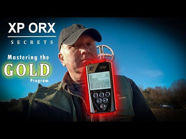 ORX metal detector Gold program secrets