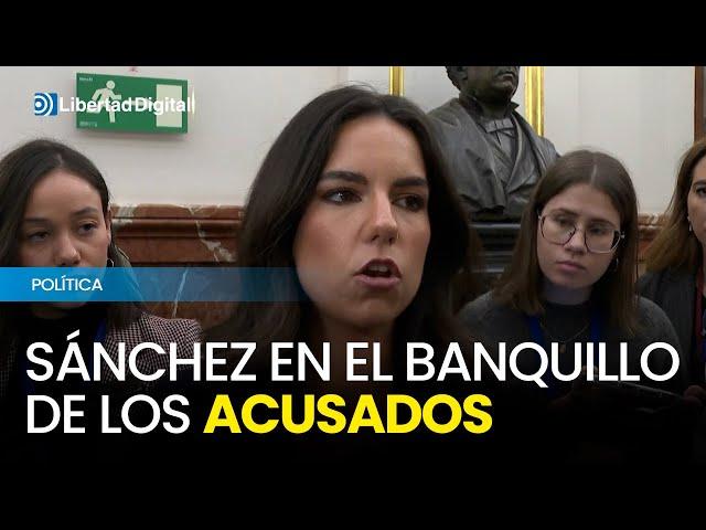 Vox asegura que Pedro Sánchez acabará "antes o después" en el banquillo de los acusados