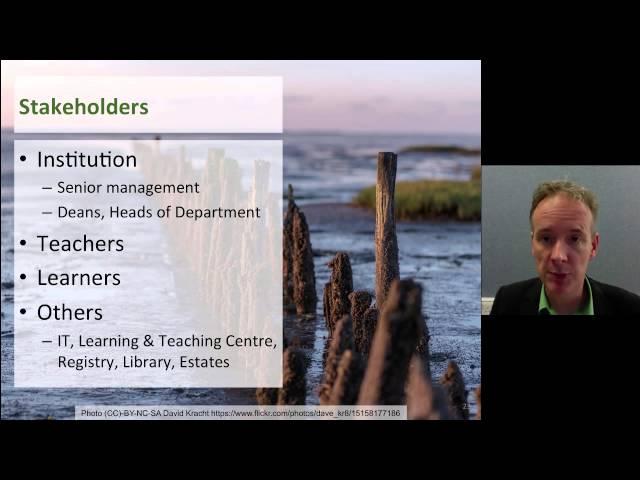 Doug Clow @ LASI 2015: Creating an action plan for learning analytics