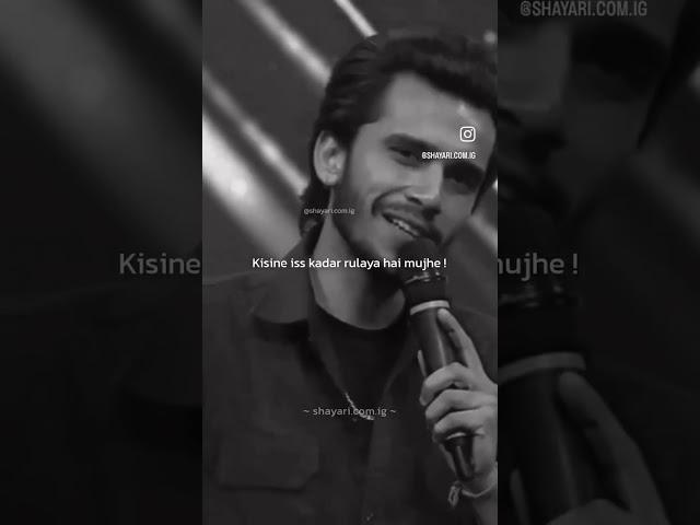 Sad Shayari - Anmol Salh #zeetv #saregamapa #shorts #youtubeshorts #love #shayari #art #youtube