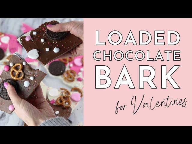 Valentine’s Chocolate Bark #shorts