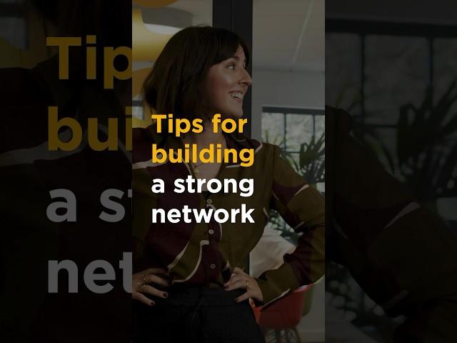 Tips for building a strong network #shorts