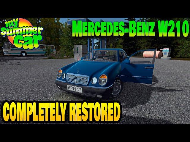 COMPLETELY RESTORED Mercedes-Benz W210 I My Summer Car