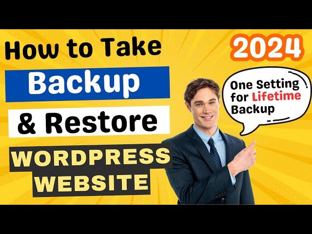 How To Backup WordPress Website | WordPress Website Backup And Restore Complete Tutorial (2024)