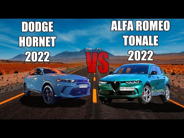 Dodge Hornet 2022 VS Alfa Romeo Tonale 2022 | Exterior & Interior Comparison #tonale #dodgehornet