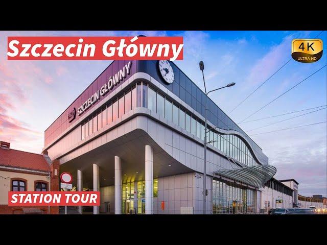 【4K】Szczecin Main Station Tour - With Captions 【CC】