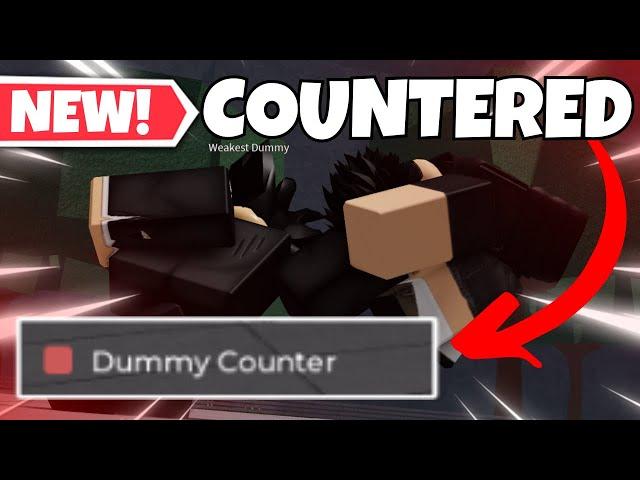 The Strongest Battlegrounds THE WEAKEST DUMMY COUNTER BUTTON + DUMMY COUNTER + TSB COPY