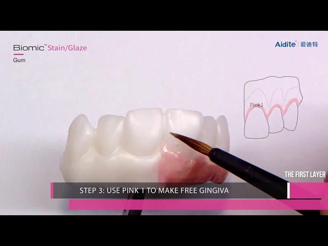 Aidite Biomic Gum Stain & Glaze recomendaciones de uso