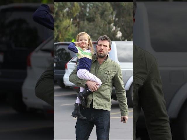 Ben Affleck and Jennifer Garner have a beautiful family with three children. #benaffleck #family