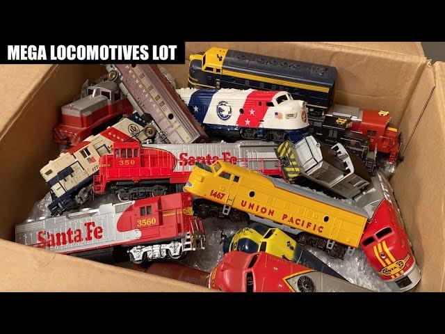 MEGA Vintage Locomotives eBay Lot - Will Any Run?