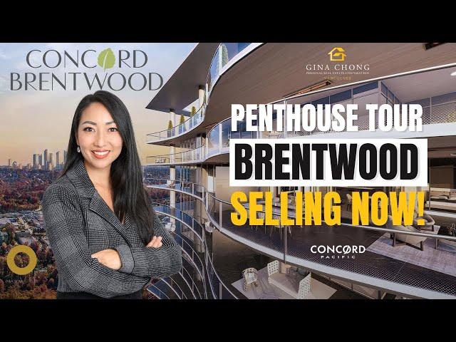 Concord Brentwood Hillside East’s premier penthouse in Burnaby - Check out the tour and the views!