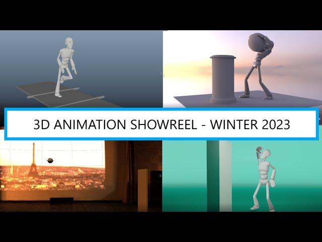 Spring 2023 3D Animation Showreel - Callum Highfield