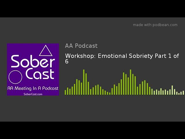 Workshop: Emotional Sobriety Part 1 of 6