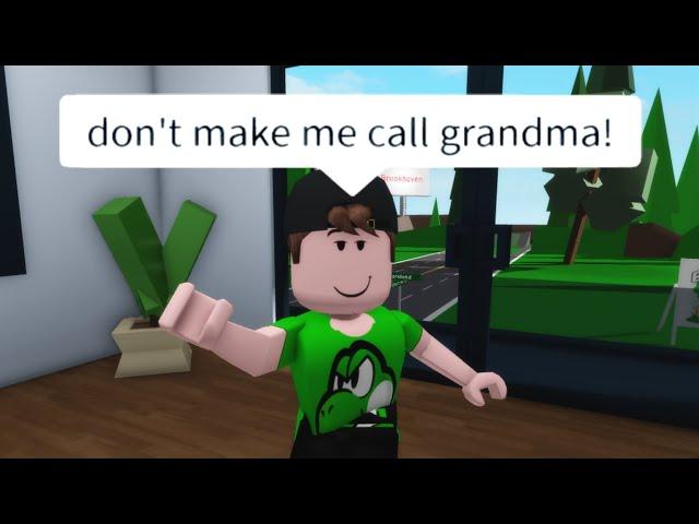 When your grandma has your back (Roblox Meme)