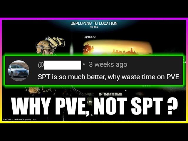 Why Play PVE rather than SPT? & Misunderstandings