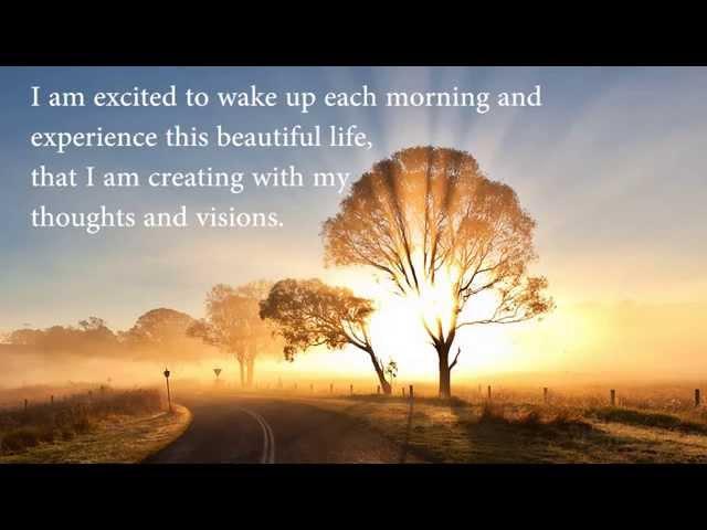 Daily Positive Morning Affirmations for Personal Transformation