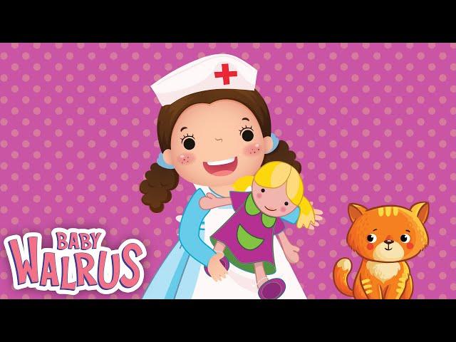 Miss Polly had a Dolly | Nursery Rhymes by #BabyWalrus