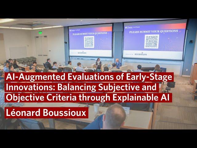 AI-Augmented Evaluations of Early Stage Innovations – Business & Generative AI